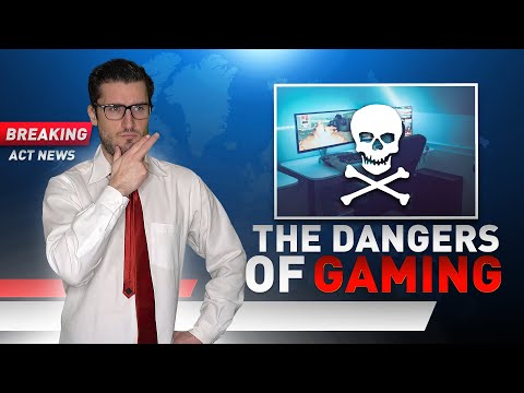 Will Gaming KILL YOU?! – News Reports & Video Games